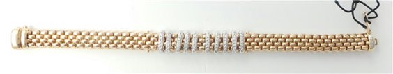 Bracciale Fope Donna in Oro rosa Diamante 590B BBR2 - 590B BBR2